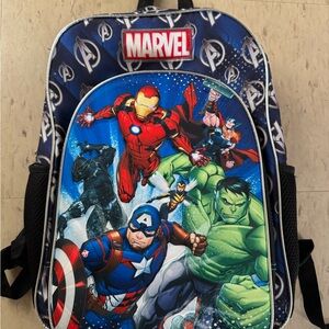 Marvel Superheroes Blue and Red Backpack
